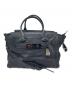 COACH（コーチ）の古着「スワッガーキャリーオールソフトグレインレザー2WAYバッグ」｜ネイビー