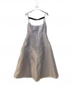 CELFORDセルフォード）の古着「ジャガードジャンパードレス」｜パープル