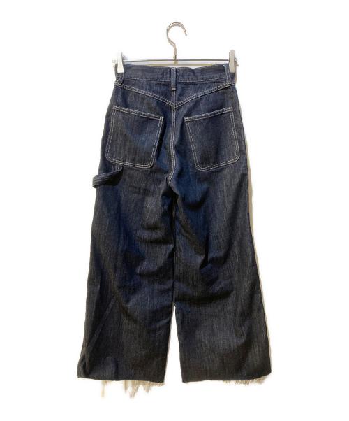 moussy（マウジー）moussy (マウジー) PAINTER WIDE ストレートデニム インディゴの古着・服飾アイテム