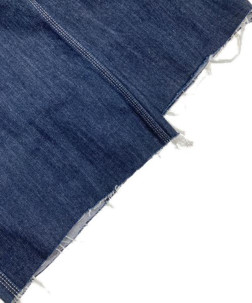 moussy（マウジー）moussy (マウジー) PAINTER WIDE ストレートデニム インディゴの古着・服飾アイテム