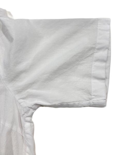 Pal'las Palace（パラスパレス）Pal'las Palace (パラスパレス) 60/‐ローン 前タックシャツ ホワイト サイズ:2の古着・服飾アイテム