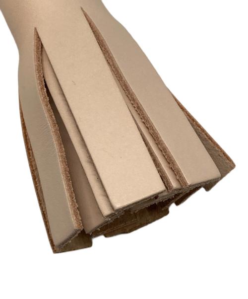 building block（ビルディングブロック）building block (ビルディングブロック) レザー×ウッド チャーム ブラウンの古着・服飾アイテム