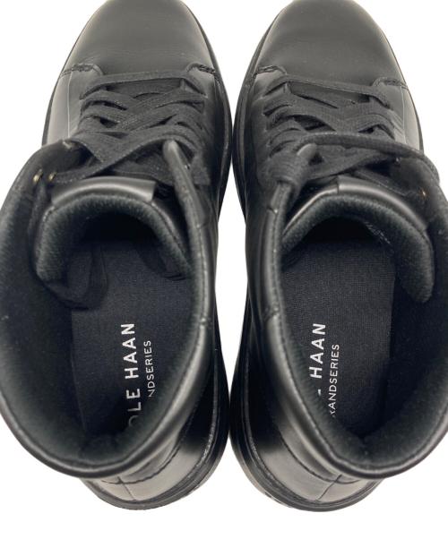 COLE HAAN（コールハーン）COLE HAAN (コールハーン) ハイカットスニーカー ブラック サイズ:7.5の古着・服飾アイテム