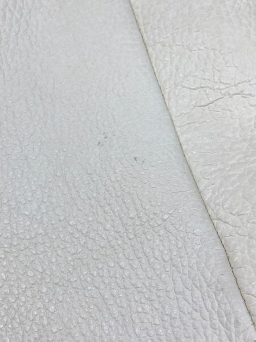 YOUNG & OLSEN The DRYGOODS STORE（ヤングアンドオルセン ザ ドライグッズストア）YOUNG & OLSEN The DRYGOODS STORE (ヤングアンドオルセン ザ ドライグッズストア) LARGE レザー トートバッグ ホワイトの古着・服飾アイテム