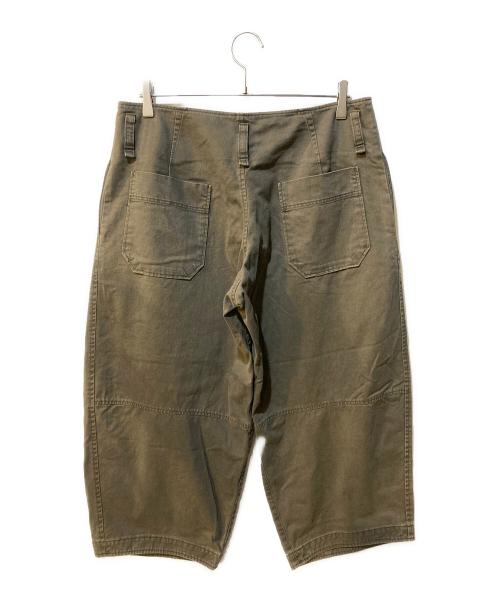 Y's（ワイズ）Y's (ワイズ) ワイドカーゴショーツ カーキ サイズ:1の古着・服飾アイテム