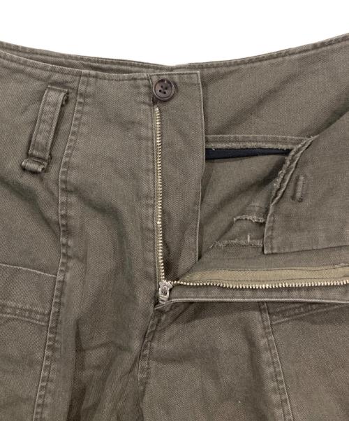 Y's（ワイズ）Y's (ワイズ) ワイドカーゴショーツ カーキ サイズ:1の古着・服飾アイテム