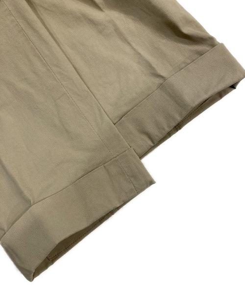 G.T.A（ジーティーアー）G.T.A (ジーティーアー) 2タック テーパード スラックス ベージュ サイズ:50の古着・服飾アイテム