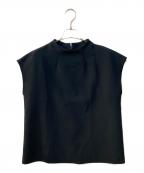 Drawing Numbersドローイングナンバーズ）の古着「ダブルクロスボトルフレンチブラウス」｜ネイビー