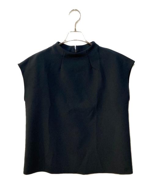 Drawing Numbers（ドローイングナンバーズ）Drawing Numbers (ドローイングナンバーズ) ダブルクロスボトルフレンチブラウス ネイビー サイズ:38の古着・服飾アイテム