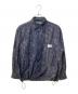 uniform experiment（ユニフォームエクスペリメント）の古着「INDIGO PRINT DRAWCORD SHIRT」｜ネイビー