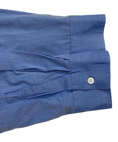 Spick and Span（スピック＆スパン）Spick and Span (スピックアンドスパン) 50コットンオーバーシャツ ブルー サイズ:Freeの古着・服飾アイテム