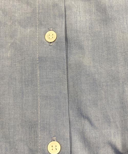 Spick and Span（スピック＆スパン）Spick and Span (スピックアンドスパン) 50コットンオーバーシャツ ブルー サイズ:Freeの古着・服飾アイテム