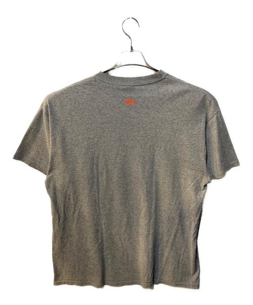 stussy（ステューシー）stussy (ステューシー) プリントTシャツ グレー サイズ:XLの古着・服飾アイテム