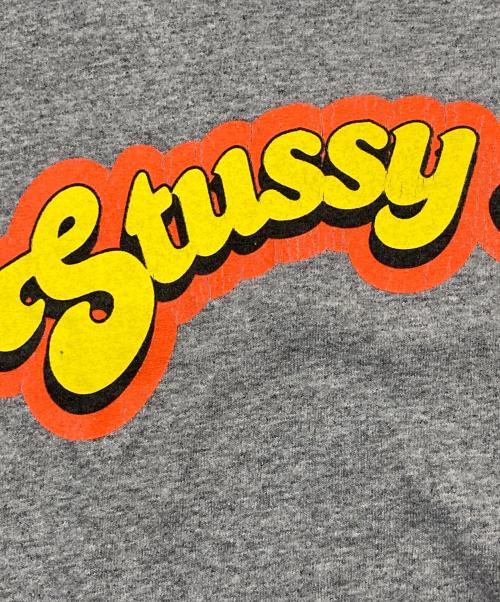 stussy（ステューシー）stussy (ステューシー) プリントTシャツ グレー サイズ:XLの古着・服飾アイテム
