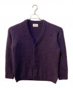California ranch houseカリフォルニアランチハウス）の古着「CRH MOHAIR CARDIGAN」｜パープル