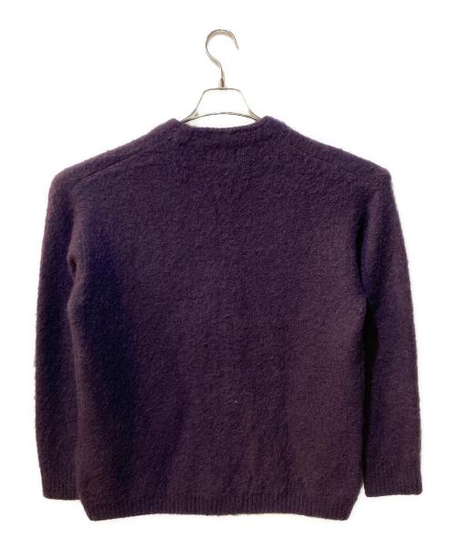 California ranch house（カリフォルニアランチハウス）California ranch house (カリフォルニアランチハウス) CRH MOHAIR CARDIGAN パープル サイズ:Mの古着・服飾アイテム