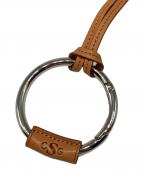 Curensologyカレンソロジー）の古着「カラビナリングネックレス」｜ブラウン