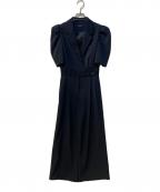 anuansアニュアンス）の古着「テーラードオールインワン」｜ネイビー