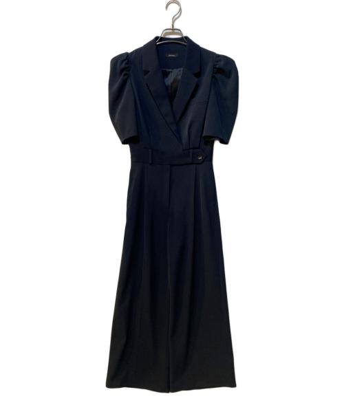 anuans（アニュアンス）anuans (アニュアンス) テーラードオールインワン ネイビー サイズ:Sの古着・服飾アイテム
