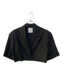 CLANE（クラネ）の古着「CROPPED TAILORED JACKET」｜ブラック