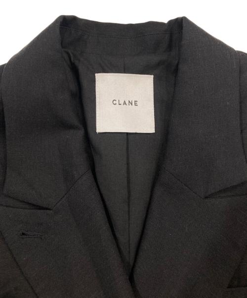 CLANE（クラネ）CLANE (クラネ) CROPPED TAILORED JACKET ブラック サイズ:1の古着・服飾アイテム