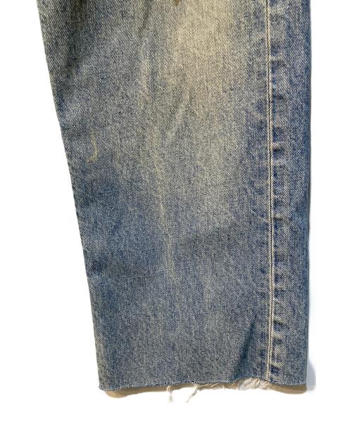 CLANE（クラネ）CLANE (クラネ) CRASH DENIM PANTS インディゴの古着・服飾アイテム