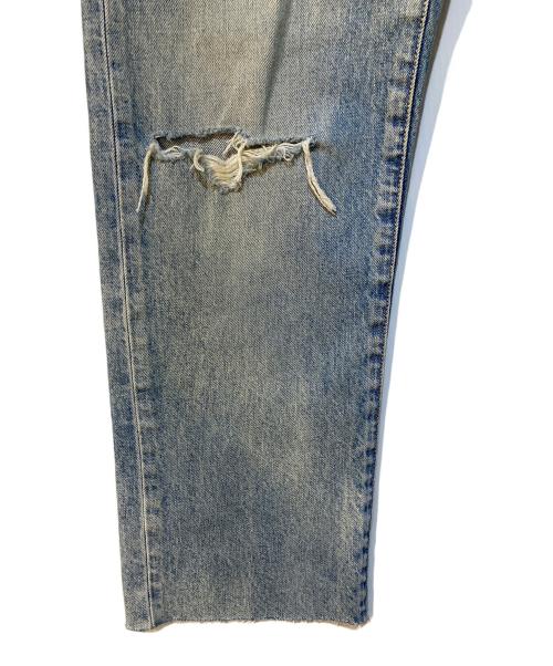 CLANE（クラネ）CLANE (クラネ) CRASH DENIM PANTS インディゴの古着・服飾アイテム