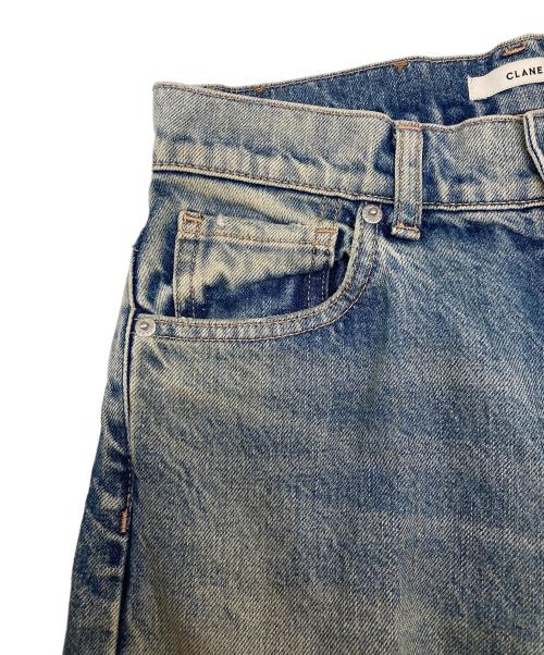 CLANE（クラネ）CLANE (クラネ) CRASH DENIM PANTS インディゴの古着・服飾アイテム