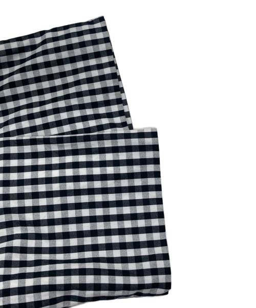 MADISON BLUE（マディソンブルー）MADISON BLUE (マディソンブルー) FIT＆FLARE DR S/S GINGHAM ブラック サイズ:Sの古着・服飾アイテム