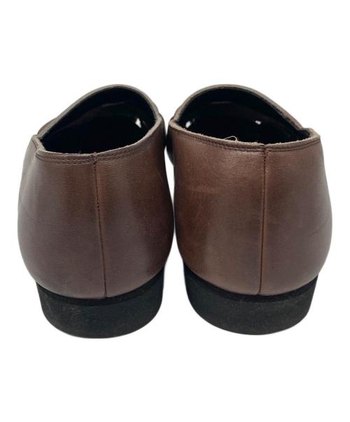 COMME des GARCONS HOMME（コムデギャルソン オム）COMME des GARCONS HOMME (コムデギャルソン オム) レザー編み込みサンダル ブラウン サイズ:25cmの古着・服飾アイテム