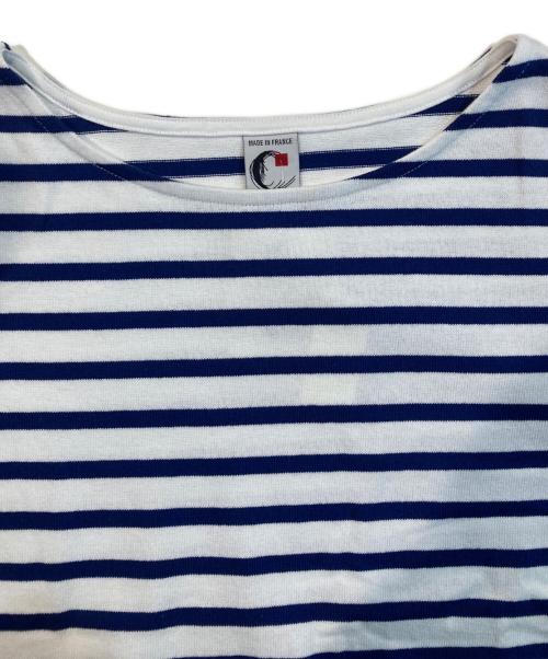 CHANTE CLAIR（シャンテクレール）CHANTE CLAIR (シャンテクレール) ボーダーロンT2 ホワイト×ブルー サイズ:Free 未使用品の古着・服飾アイテム