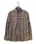FRED PERRY（フレッドペリー）の古着「GINGHAM LONG SLEEVE SHIRT」｜レッド