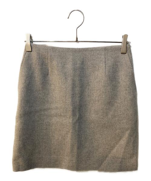 BABYLONE（バビロン）BABYLONE (バビロン) ネップツイードミニスカート グレー サイズ:36 未使用品の古着・服飾アイテム