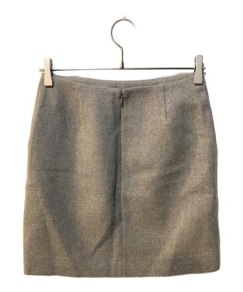 BABYLONE（バビロン）BABYLONE (バビロン) ネップツイードミニスカート グレー サイズ:36 未使用品の古着・服飾アイテム