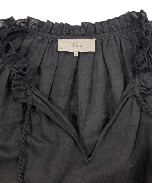 IENA（イエナ）IENA (イエナ) maison リネンコットンワンピース ブラック サイズ:38の古着・服飾アイテム