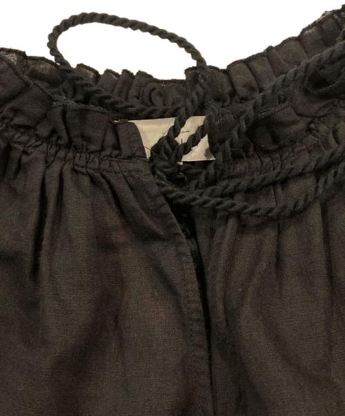 IENA（イエナ）IENA (イエナ) maison リネンコットンワンピース ブラック サイズ:38の古着・服飾アイテム