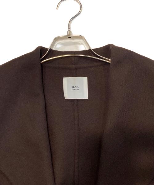 IENA LA BOUCLE（イエナ ラ ブークル）IENA LA BOUCLE (イエナ ラ ブークル) ダブルフェイス オーバーコート ブラウン サイズ:36の古着・服飾アイテム
