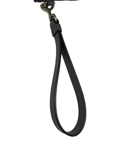 GUCCI（グッチ）GUCCI (グッチ) GGキャンバス クラッチバッグ グレーの古着・服飾アイテム