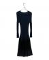 N°21 (ヌメロヴェントゥーロ) リブニットワンピース ネイビー サイズ:40：5000円