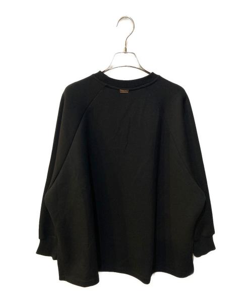 MICA&DEAL（マイカアンドディール）MICA&DEAL (マイカアンドディール) ラグランサイドスリットプルオーバー ブラック サイズ:Freeの古着・服飾アイテム