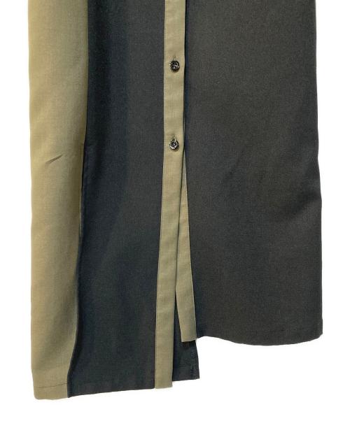 UNITED TOKYO（ユナイテッドトーキョー）UNITED TOKYO (ユナイテッドトーキョー) ビザリーブロッキングワンピース ベージュ×ブラック サイズ:1の古着・服飾アイテム