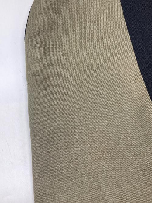 UNITED TOKYO（ユナイテッドトーキョー）UNITED TOKYO (ユナイテッドトーキョー) ビザリーブロッキングワンピース ベージュ×ブラック サイズ:1の古着・服飾アイテム