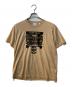 BURBERRY（バーバリー）の古着「RUBBER MOTIF LOGO PRINT TEE」｜ベージュ