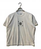 BURBERRY×POP TRADING COMPANYバーバリー×ポップトレーディングカンパニー）の古着「プリントTシャツ」｜ホワイト
