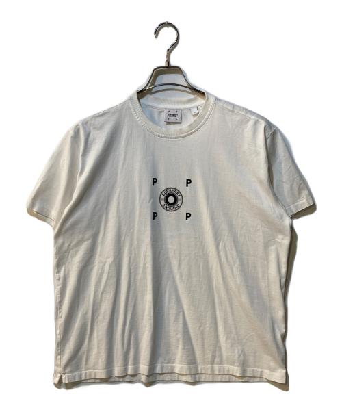 BURBERRY（バーバリー）BURBERRY (バーバリー) POP TRADING COMPANY (ポップトレーディングカンパニー) プリントTシャツ ホワイト サイズ:Mの古着・服飾アイテム