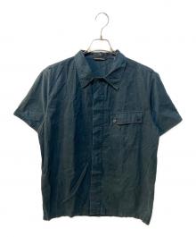 STONE ISLAND（ストーンアイランド）の古着「ミリタリーシャツ」｜ネイビー