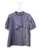 UNITED TOKYOユナイテッドトーキョー）の古着「フラクトハーフブラウス」｜パープル