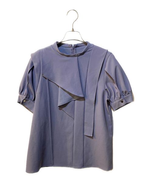 UNITED TOKYO（ユナイテッドトーキョー）UNITED TOKYO (ユナイテッドトーキョー) フラクトハーフブラウス パープル サイズ:Freeの古着・服飾アイテム