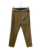 Junhashimotoジュンハシモト）の古着「BELTED PANTS」｜ベージュ