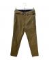 Junhashimoto（ジュンハシモト）の古着「BELTED PANTS」｜ベージュ